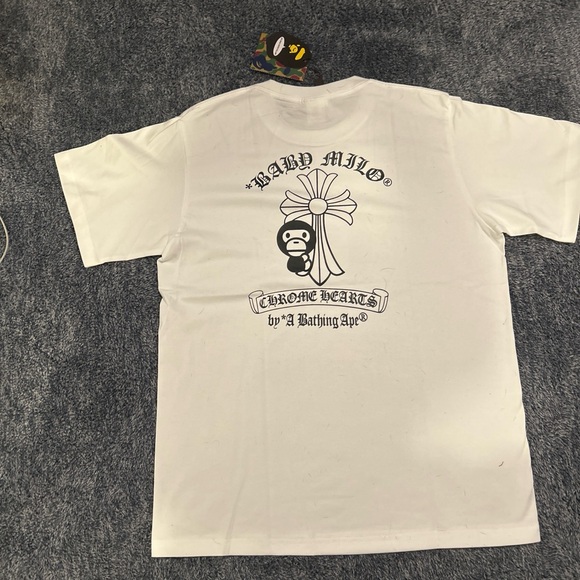 Chrome Hearts White Tee with Graphic Print - Picture 2 of 5